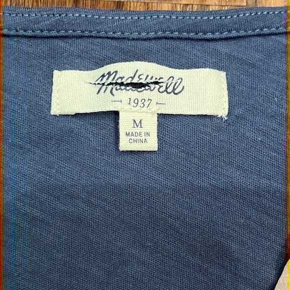 NWOT Madewell Embroidered Top - Picture 9 of 10